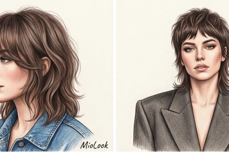 Многослойные стрижки: шегги, маллет и wolf cut - 2