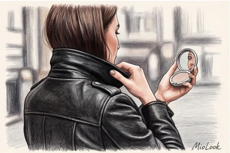 Дерзкий макияж под косуху и стиль гранж: смоки-айс и темные губы - 7