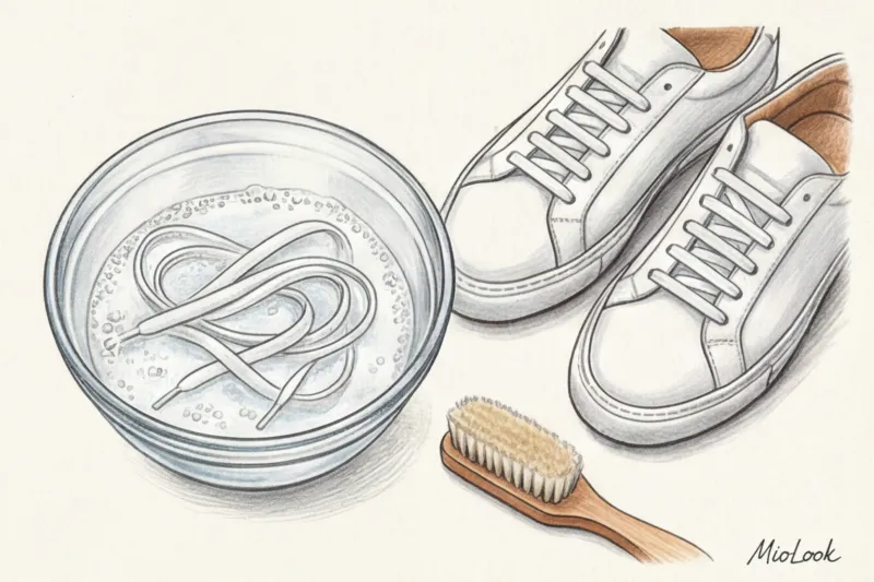 Как почистить светлую кожу и белые кроссовки от въевшейся грязи - 5