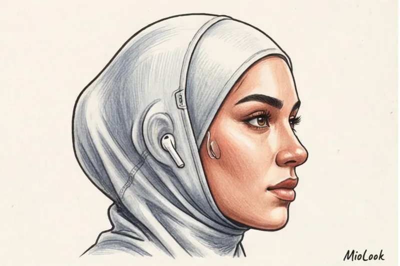 Спортивный хиджаб: как выбрать удобный и дышащий головной убор для тренировок - 4