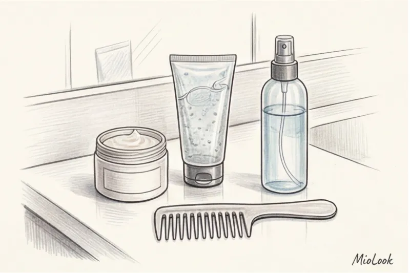 Повседневная укладка кудрявых и пушистых волос - 4