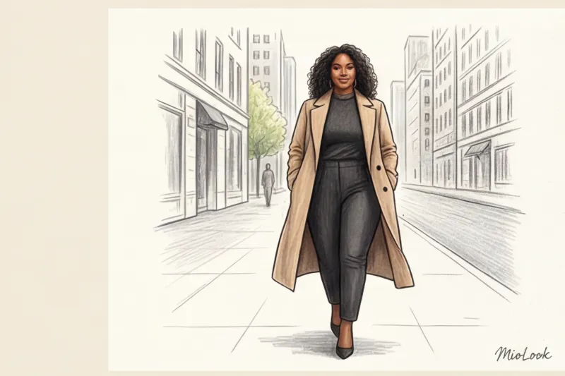 Капсульный гардероб для полных женщин: правила составления стройнящей капсулы - 4