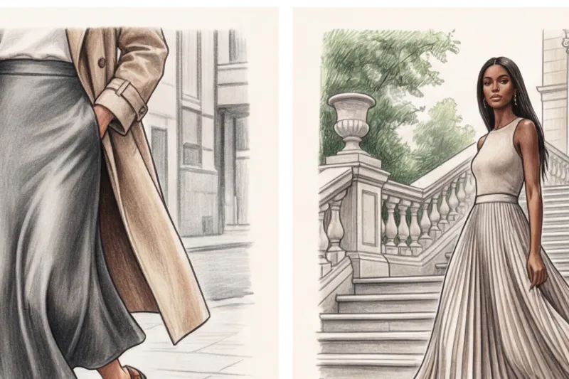 Длинные юбки: как выбрать правильную длину макси и миди от 175 см - 2