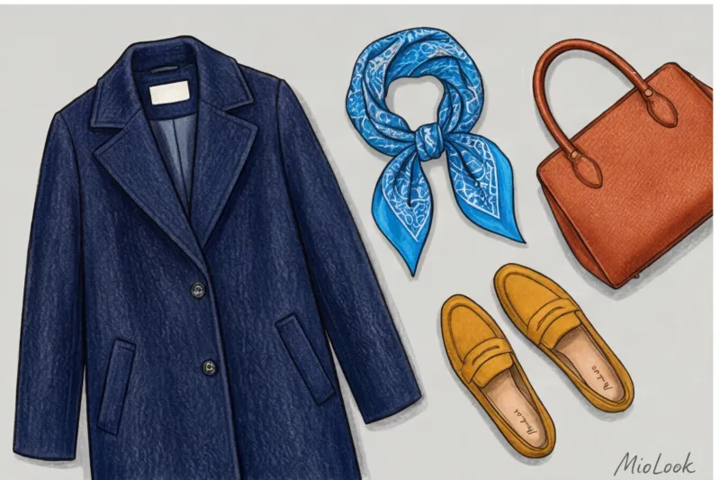 Синий цвет в одежде: благородные сочетания на каждый день - 7