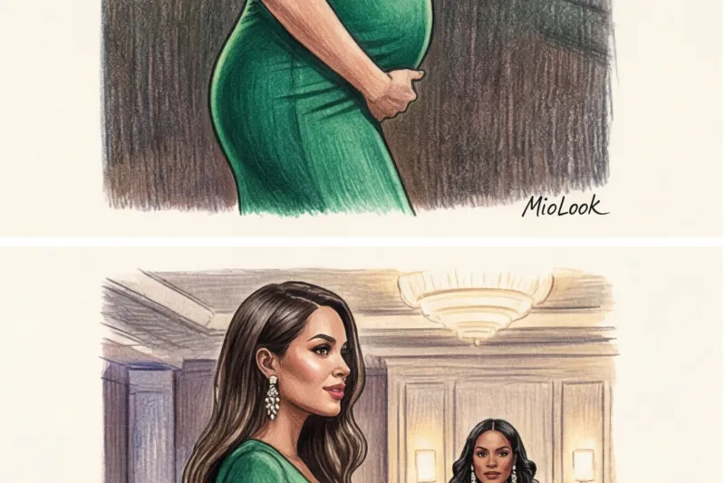 Вечерние платья для беременных: лучшие фасоны для торжеств - 4