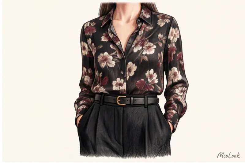 Романтический стиль в капсуле: как гармонично носить рюши и цветочный принт - 3