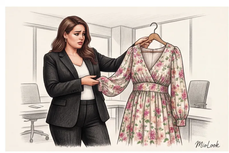 Business attire for plus-size pregnant women: how to choose