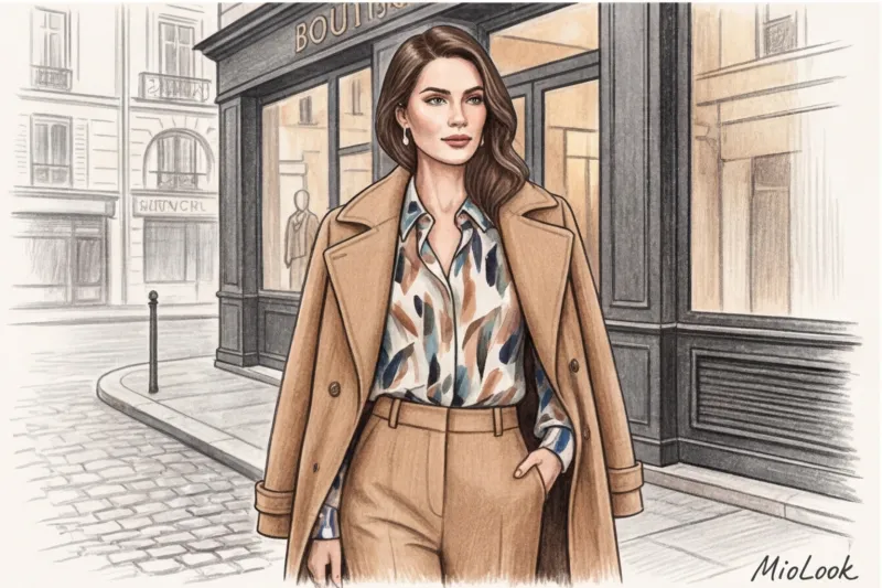 Как подобрать принт по уровню контрастности: масштаб, ритм и геометрия узоров - 7