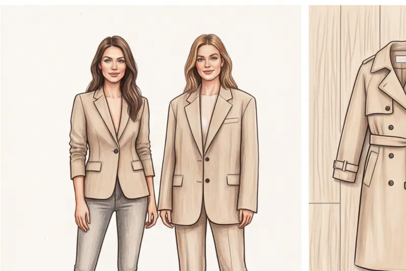 Как сочетать базовые вещи, чтобы не выглядеть старомодно