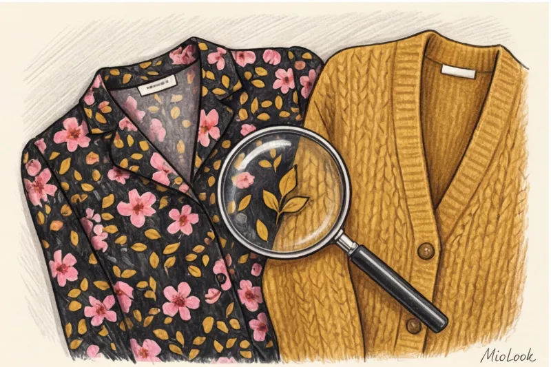 Как сочетать принты с однотонной одеждой: цветовые правила - 7