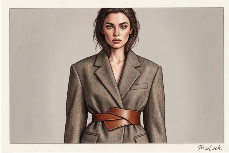 Акцент на талию: как правильно носить женские ремни и пояса - 3