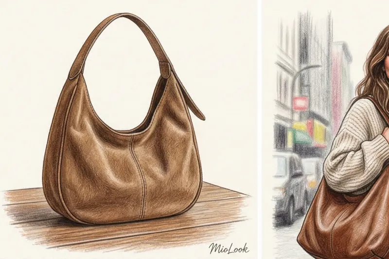 What is a hobo bag: description, types, and styling rules