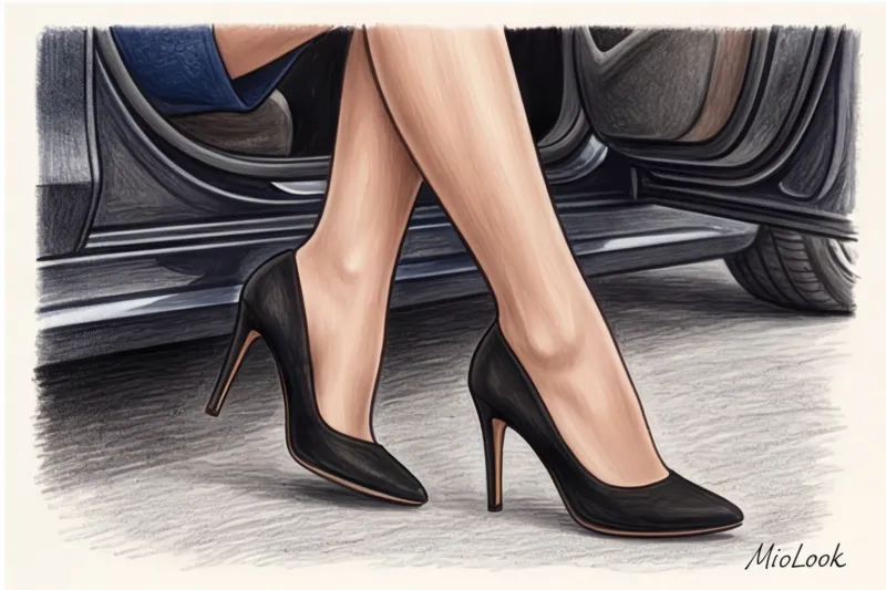 Колготки в деловом дресс-коде: правила этикета, цвета и плотность - 9