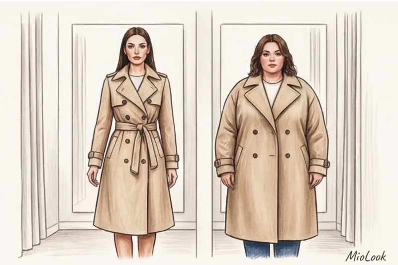 Базовое пальто и верхняя одежда по типу фигуры - 8