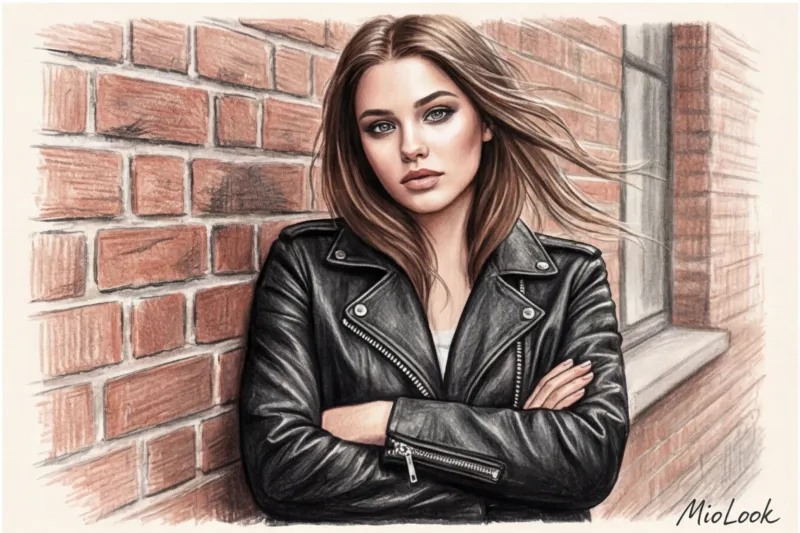 Дерзкий макияж под косуху и стиль гранж: смоки-айс и темные губы - 8