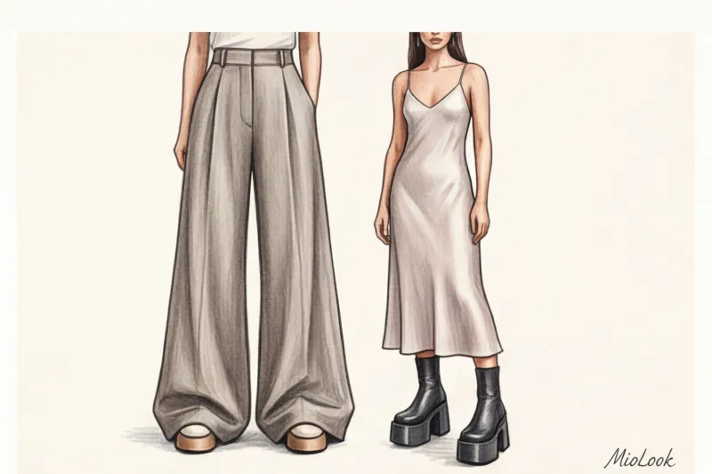 Обувь на платформе и танкетке: как носить массивный тренд нулевых - 2