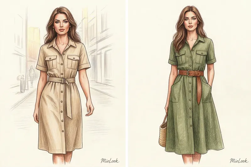 Платье-сафари - 2