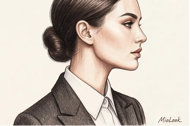 Women's hairstyles for a collared shirt: top ideas