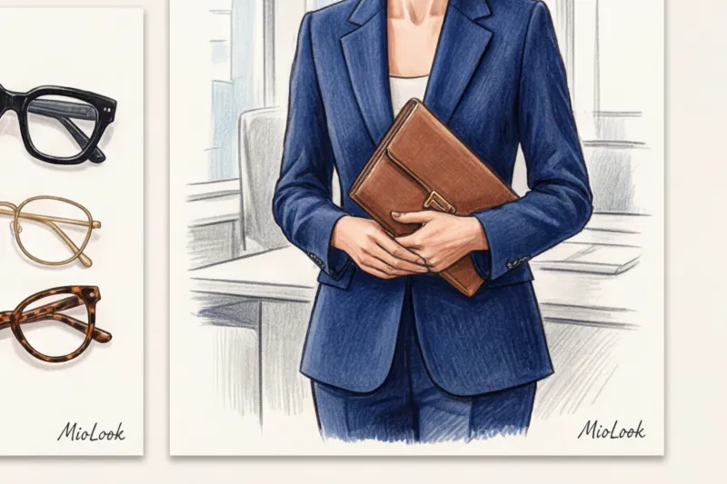 Как сочетать очки со стилем одежды: от строгого делового до расслабленного кэжуал - 9