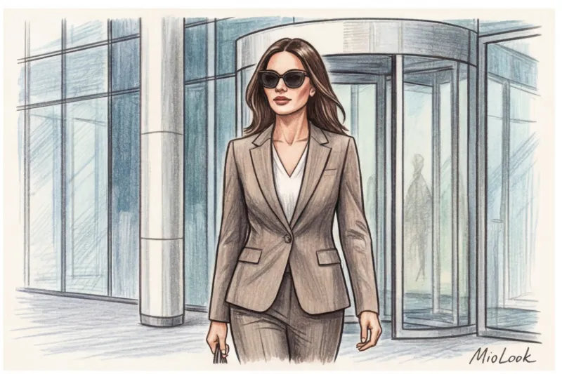 Оправы для вытянутого лица: как визуально сбалансировать пропорции - 6