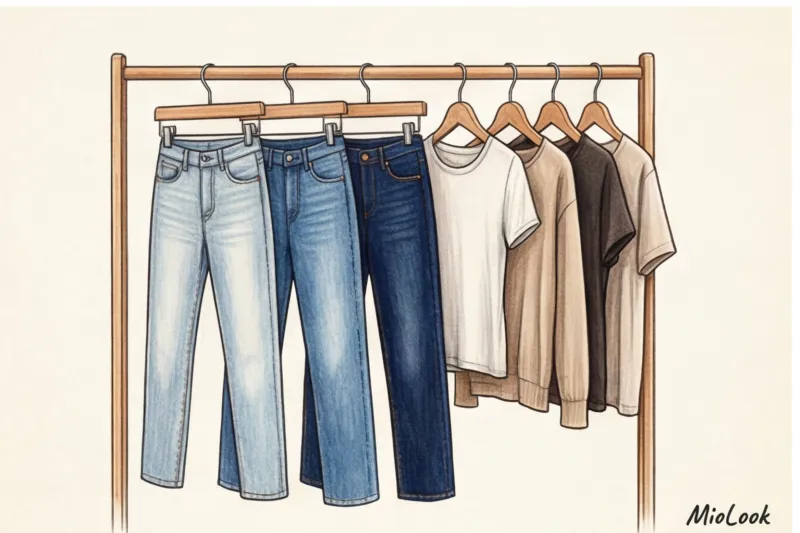 Как выбрать базовые джинсы по типу фигуры: гид по посадкам - 7