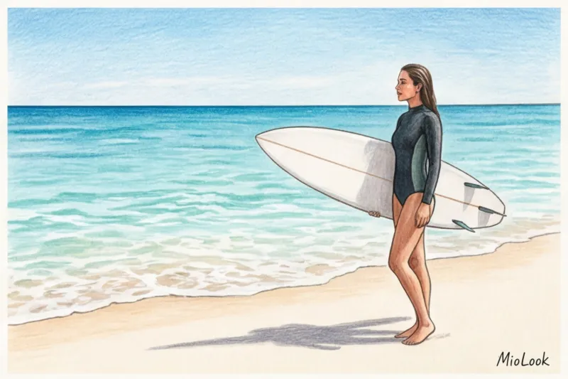 Скромная пляжная мода: стильные буркини и закрытые купальники - 5