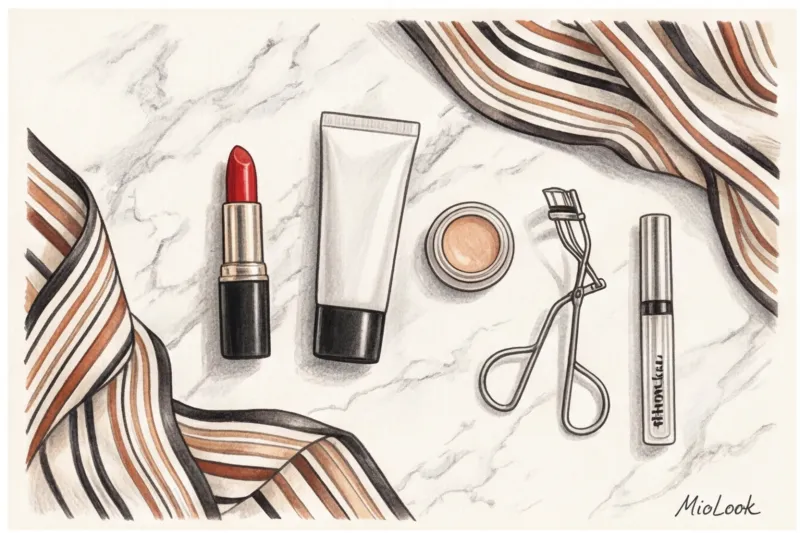 Макияж настоящей парижанки: красная помада и сияющая кожа без усилий - 7