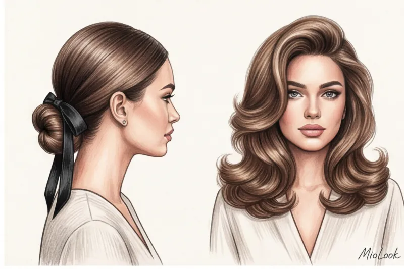 Прически и укладки Old Money: гладкость, объем и безупречный уход - 3