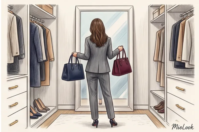 Нужно ли подбирать сумку к обуви? Современные правила делового стиля - 6