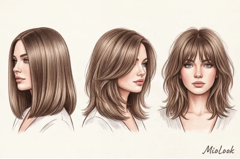 Стрижки на средние волосы: самые актуальные варианты года - 2