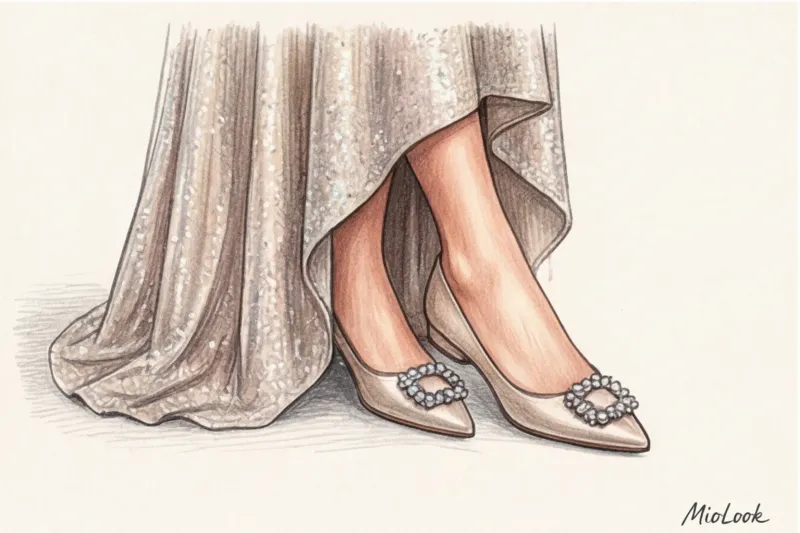 Нарядные образы для беременных: от baby shower до вечерних мероприятий - 7