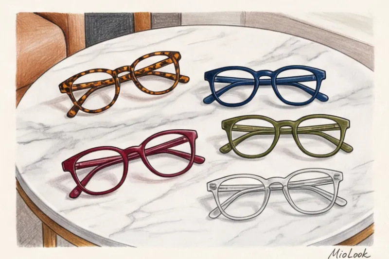Как подобрать цвет оправы очков по цветотипу, цвету волос и глаз - 5