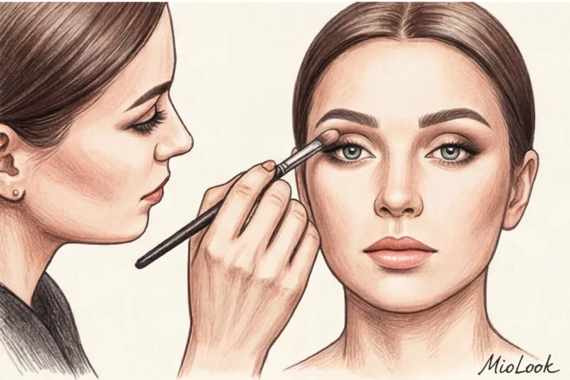 Вечерний макияж для нависшего века: техники и секреты - 8