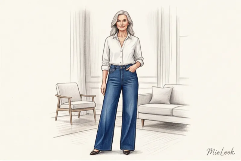 Джинсы для женщин 40+: как выбрать стильную, статусную и удобную модель - 2