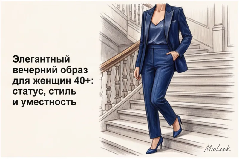 Элегантный вечерний образ для женщин 40+: статус, стиль и уместность - 9