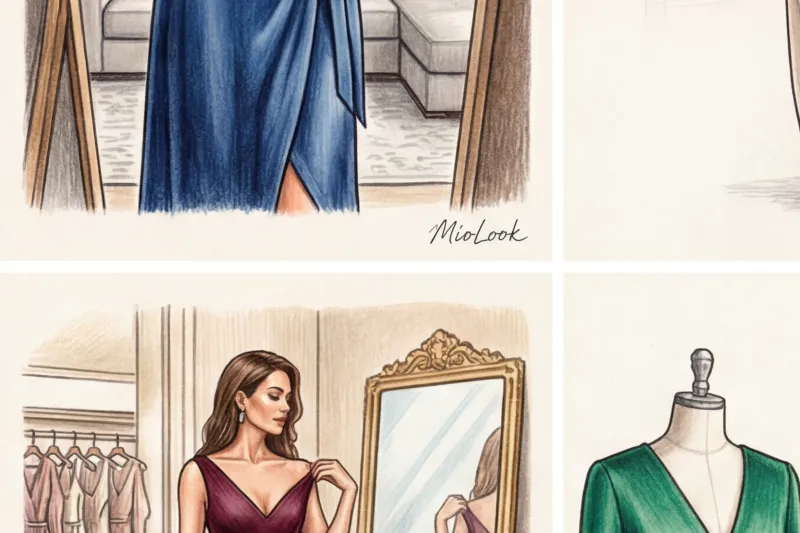 Нарядная одежда для кормящих: образы на праздник, крестины и выписку - 5