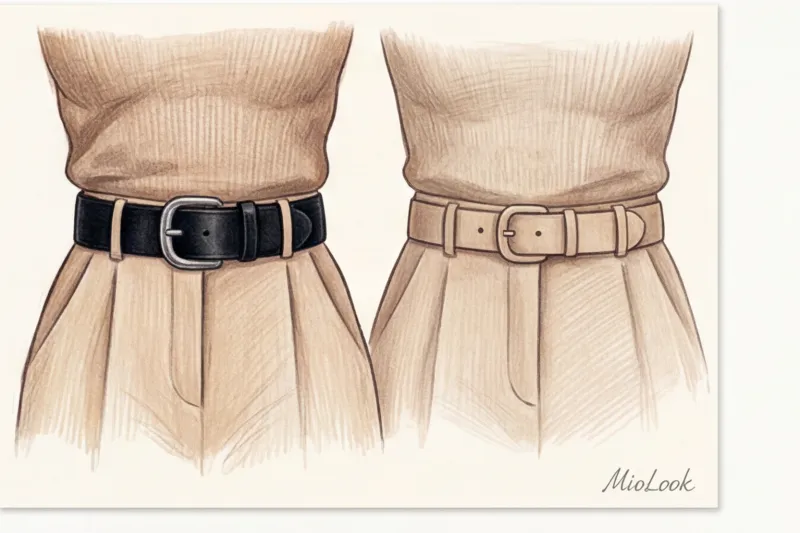 Ремни для невысоких и высоких девушек: как скорректировать рост - 9