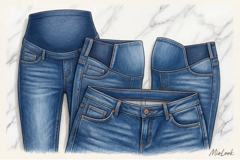 Гайд по джинсам для беременных: как выбрать идеальную посадку - 2