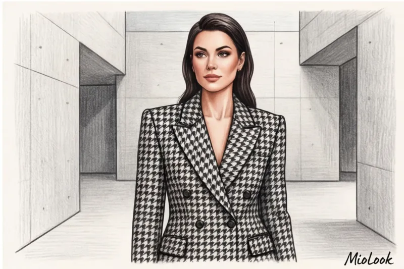 Принты и ткани по Кибби: от жесткого твида до летящего шелка - 9