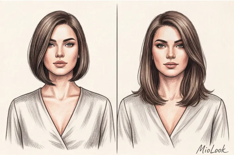 Какая прическа подойдет под V-образный вырез: лучшие укладки для глубокого декольте - 8