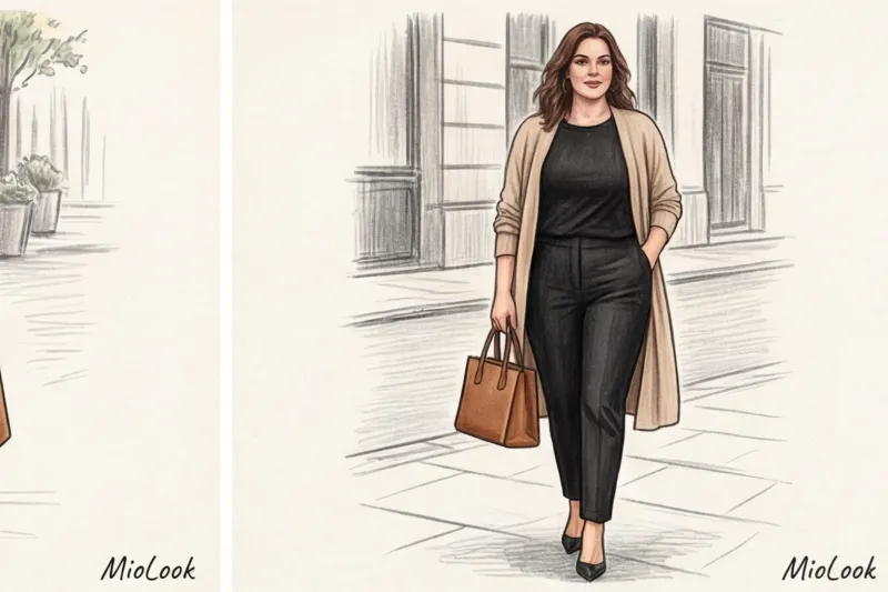 Стиль кэжуал для полных женщин: как одеваться стильно и комфортно - 6