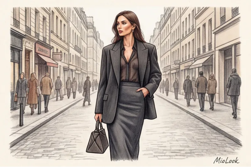 Как носить юбку-карандаш в 2024 году и не выглядеть скучно - 2