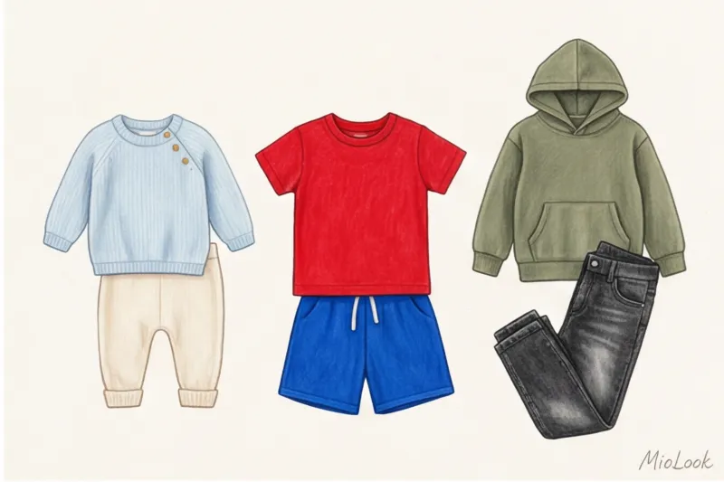 Как выбрать цветовую палитру для детского капсульного гардероба - 3