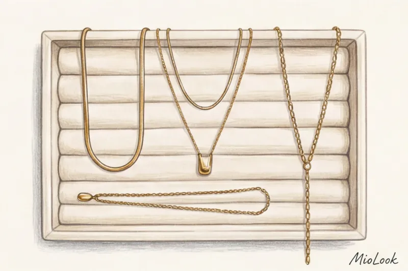 Как подобрать колье и цепочки под вырез одежды: наглядный гид - 5