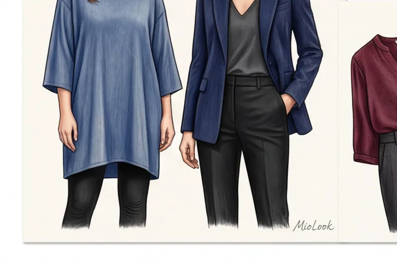 Базовый гардероб для фигуры «яблоко»: скрываем живот и подчеркиваем ноги - 7