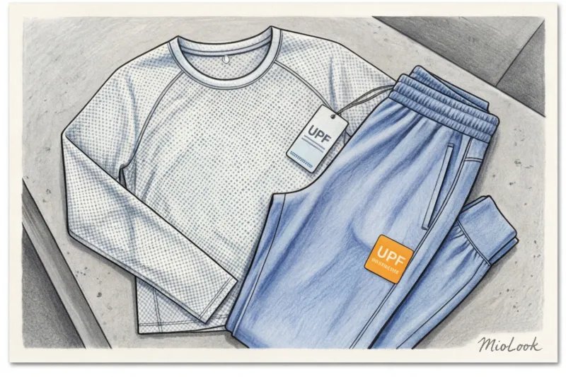 Закрытая спортивная одежда для летних тренировок на улице - 8