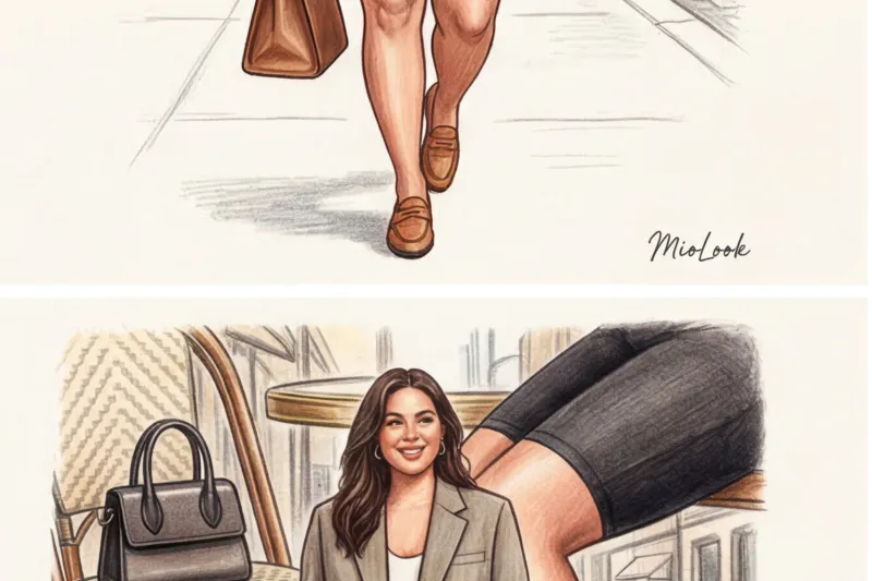 Как носить велосипедки девушкам plus-size: правила коррекции фигуры - 4