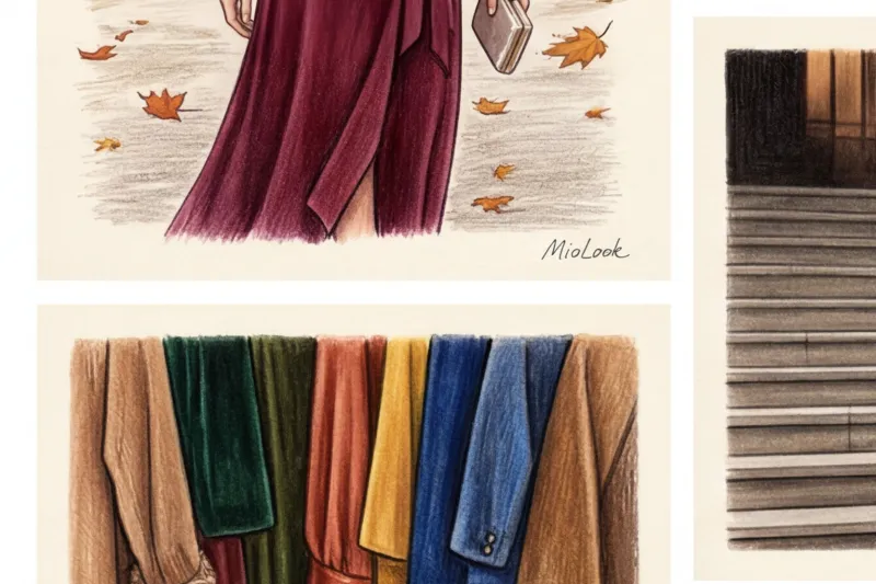 Осенний шик: образы для гостей на свадьбу осенью или весной - 4