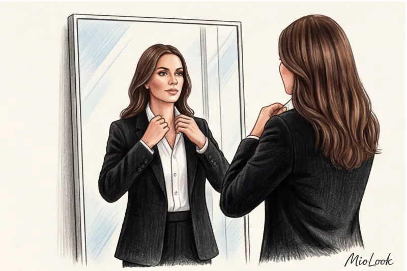 Черно-белый деловой гардероб: психология контраста и статусности - 7