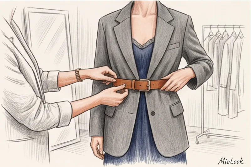 С чем сочетать цвет ремня: обувь, сумка или одежда? - 7